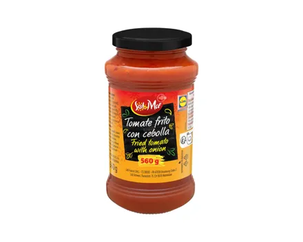 Sauce aus frittierten Tomaten