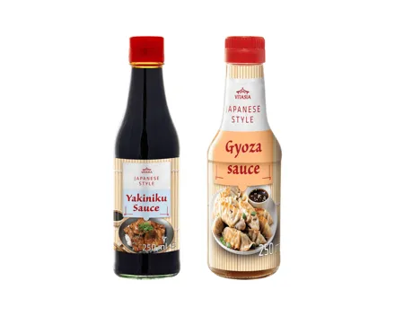 Saucen japanischer Art