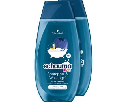 Schauma Shampoo Kids Jungen 2 x 250 ml
