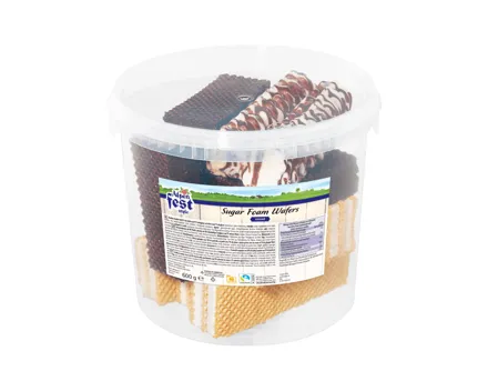 Schaumzuckerwaffeln