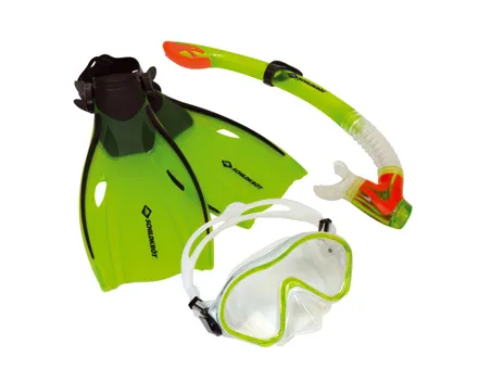 Schildkröt Junior Schnorchel Set Bermuda - 3-teilig, Grösse L/Xl