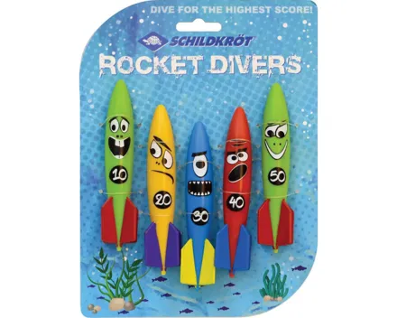Schildkröt Rocket Divers 5er Set