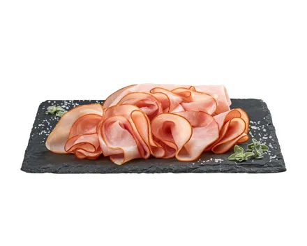 Schinken hauchdünn