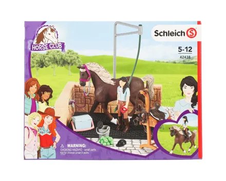 Schleich Horse Club 42438 Waschplatz mit Horse Club Emily & Luna