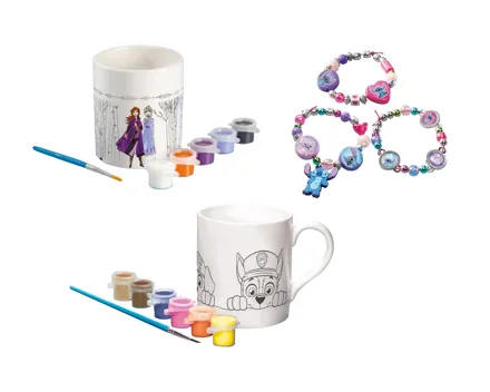 Schmuck-Bastelset/Tasse zum Selbstbemalen