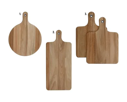 Schneide- und Servierbrett/-Set