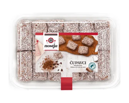Schoko-Kokos Würfel