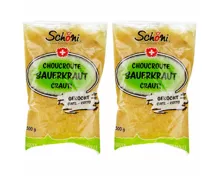 Schöni Sauerkraut gekocht 2x 500g