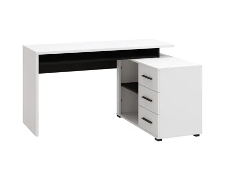 Schreibtisch Arhimed Dekor weiss 137,5 x 75 x 101,5 cm