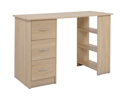 Schreibtisch Lasse Dekor Sonoma, 133 x 92 x 40 cm