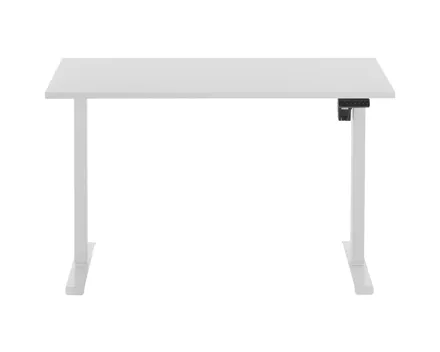 Schreibtisch Up and Down Dekor weiss 120 x 72-116 x 60 cm, höhenverstellbar