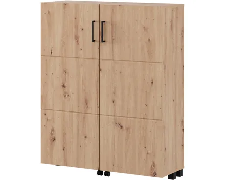Schuhschrank Islay 92 x 113 cm Eiche