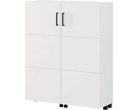 Schuhschrank Islay 92 x 113 cm weiss