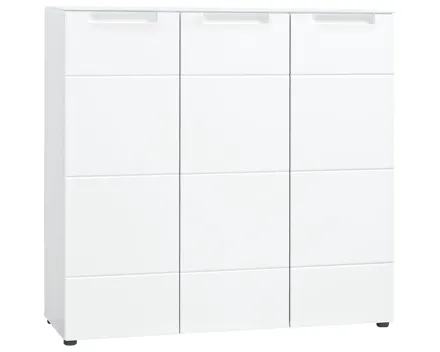 Schuhschrank Mailand Dekor weiss 101 x 99 x 35 cm