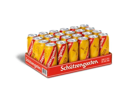 Schützengarten Bier Lager Dose 24x50cl