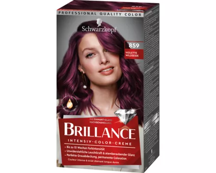 Schwarzkopf Brillance Intensiv-Color-Creme Violette Wildseide 859
