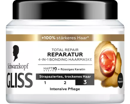 Schwarzkopf Gliss Haarmaske Reparatur 4-in-1 Bonding