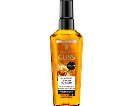 Schwarzkopf Gliss Tägliches Öl-Elixier Oil Nutritive