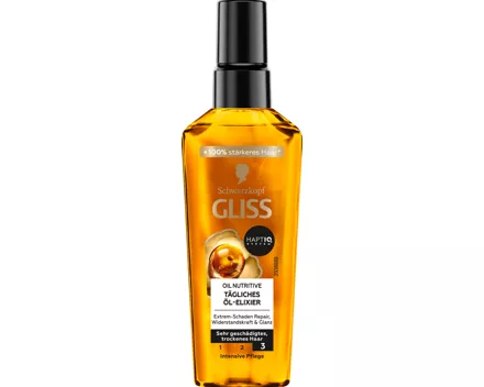 Schwarzkopf Gliss Tägliches Öl-Elixier Oil Nutritive