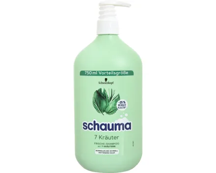 Schwarzkopf Schauma Frische-Shampoo 7 Kräuter 750 ml