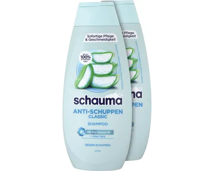 Schwarzkopf Schauma Shampoo Anti-Schuppen Classic 2 x 400 ml