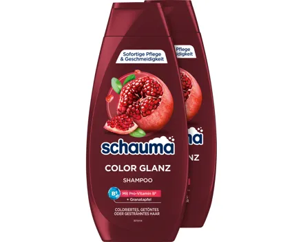 Schwarzkopf Schauma Shampoo Color Glanz 2 x 400 ml