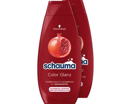 Schwarzkopf Schauma Shampoo Color Glanz 2 x 400 ml