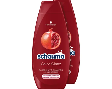Schwarzkopf Schauma Shampoo Color Glanz 2 x 400 ml