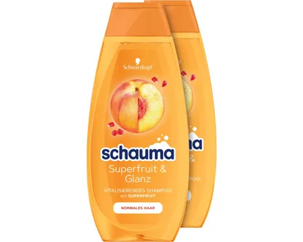 Schwarzkopf Schauma Shampoo Frucht & Vitamin 2 x 400 ml