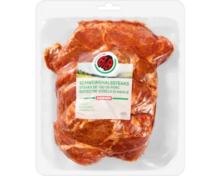 Schweinshalssteaks IP-SUISSE