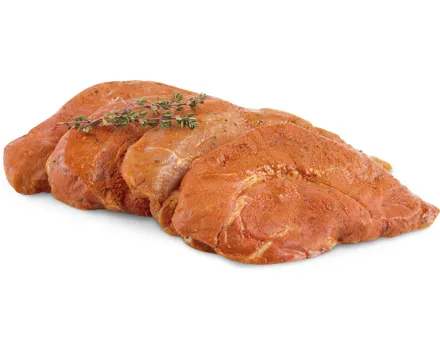 Schweinshuftsteaks mariniert, IP-SUISSE