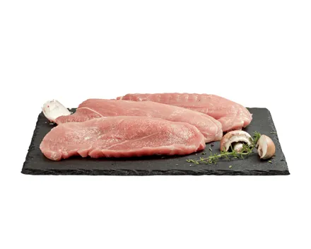 Schweinsschnitzel vom Stotzen