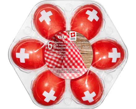 Schweizer 1.-August-Picknick-Eier