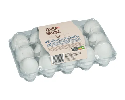 Schweizer Eier Freilandhaltung