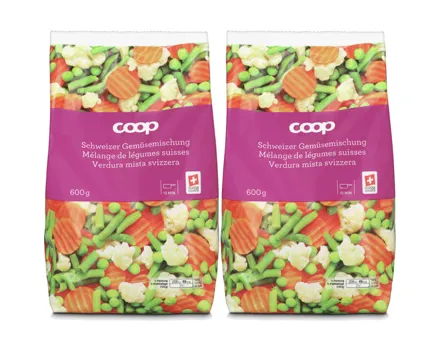 Schweizer Gemüsemischung 2x 600g