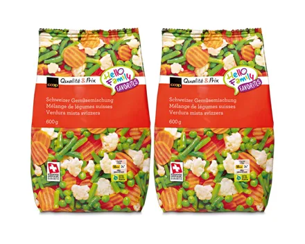 Schweizer Gemüsemischung 2x600g