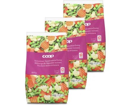 Schweizer Gemüsemischung 3x 600g