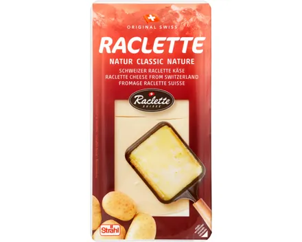 Schweizer Raclettekäse