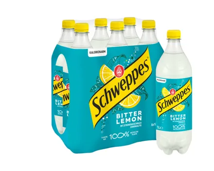 Schweppes Bitter Lemon 6x1L