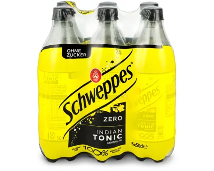 Schweppes Indian Tonic Zero 6x50cl