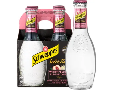 Schweppes Selection White Peach & Elderflower