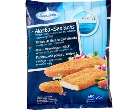 Sea Side Alaska-Seelachs Portionsfilets