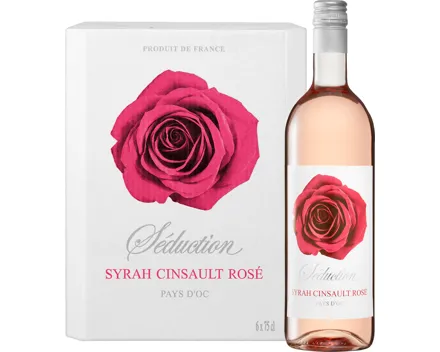 Séduction Syrah/Cinsault Rosé Pays d’Oc IGP
