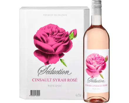 Séduction Syrah/Cinsault Rosé Pays d’Oc IGP