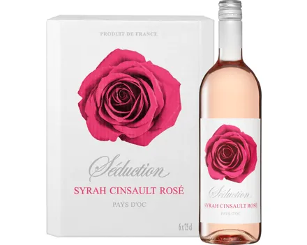 Séduction Syrah/Cinsault Rosé Pays d’Oc IGP