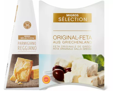 Sélection-Original Feta und -Parmigiano Reggiano