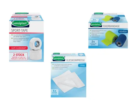 Sensiplast Binden- und Bandagen-Sortiment