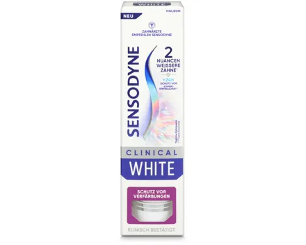 Sensodyne Clinical White Zahnpasta