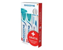 SENSODYNE Multicare Zahnbürste und Zahnpasta