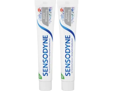 Sensodyne Zahnpasta Extra Whitening 2 x 75 ml